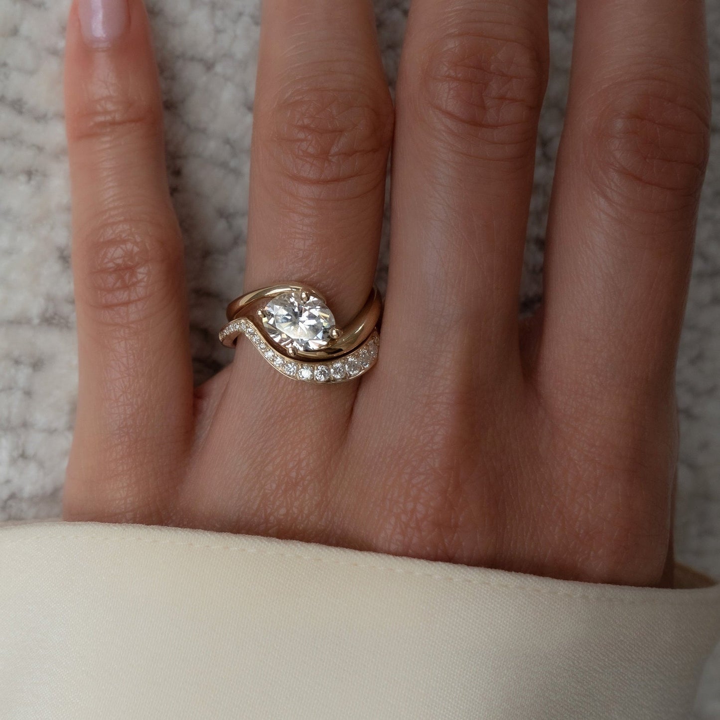 Oval Solitaire Lab Grown Diamond Engagement Ring