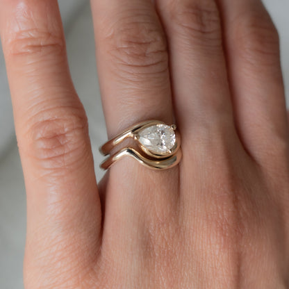 Oval Solitaire Lab Grown Diamond Engagement Ring