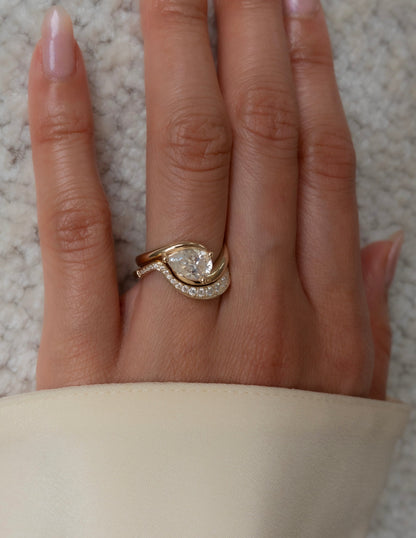 Oval Solitaire Lab Grown Diamond Engagement Ring