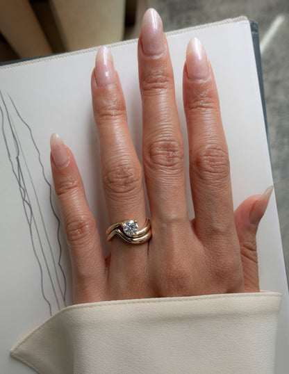 Oval Solitaire Lab Grown Diamond Engagement Ring