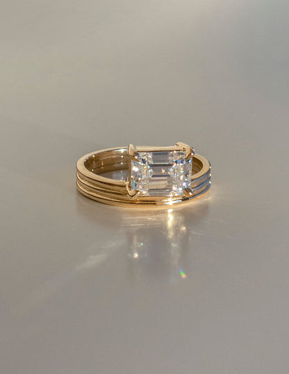 Oval Solitaire Lab Grown Diamond Engagement Ring