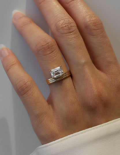 Oval Solitaire Lab Grown Diamond Engagement Ring