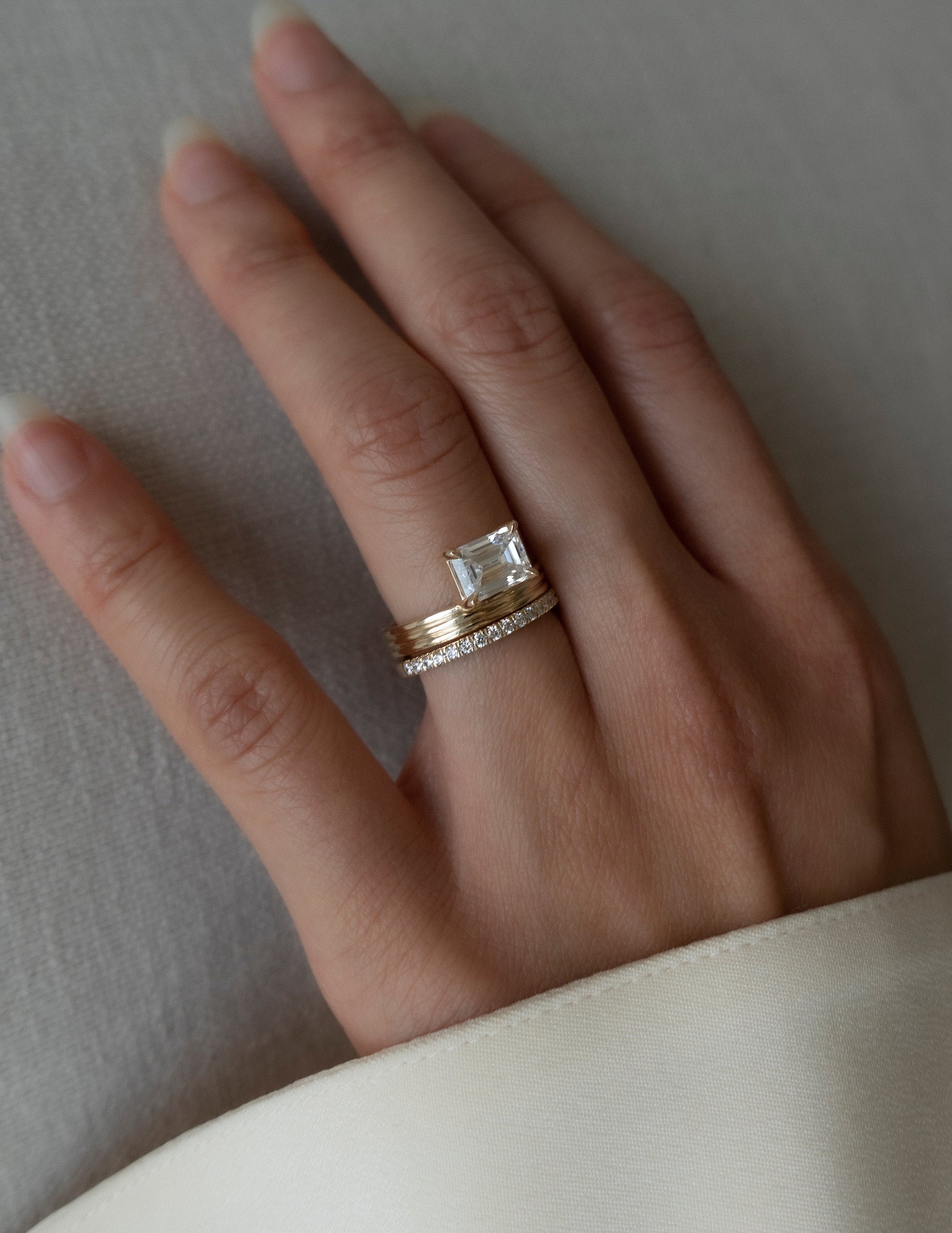 Oval Solitaire Lab Grown Diamond Engagement Ring