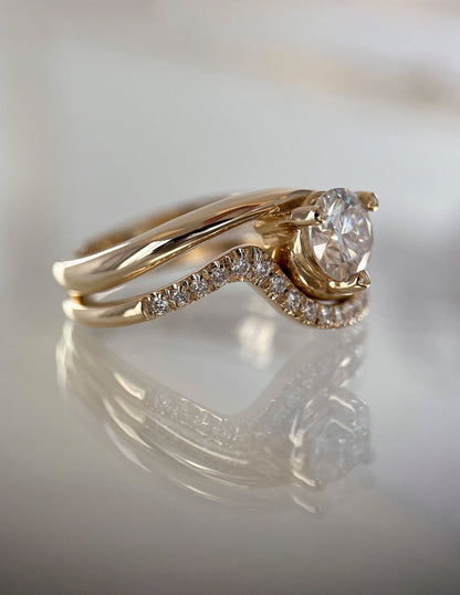 Oval Solitaire Lab Grown Diamond Engagement Ring