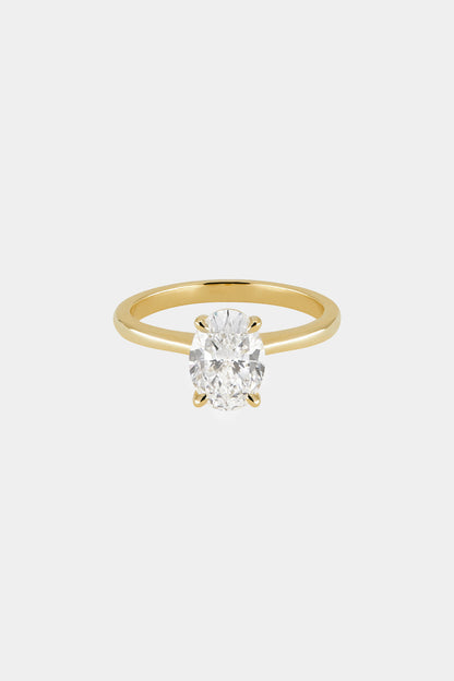 0.40 CT Pear Halo & Pave Lab Grown Diamond Engagement Ring