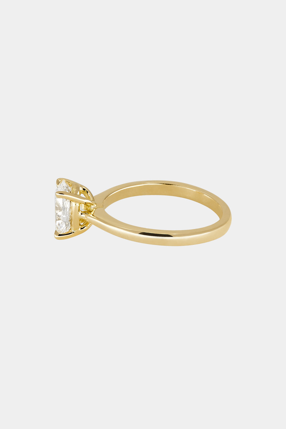 0.40 CT Pear Halo & Pave Lab Grown Diamond Engagement Ring