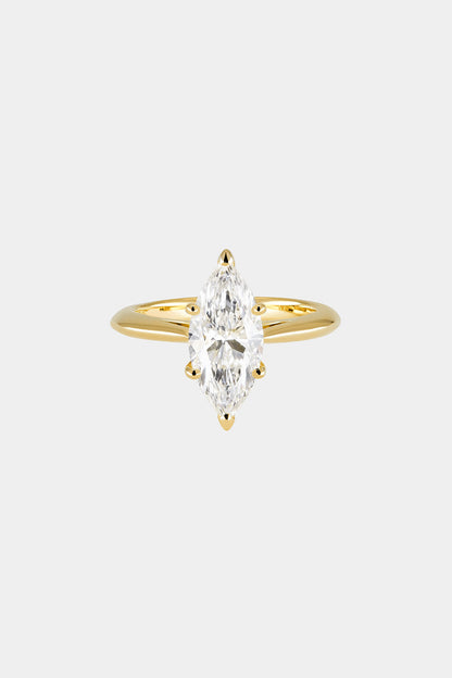0.40 CT Pear Halo & Pave Lab Grown Diamond Engagement Ring