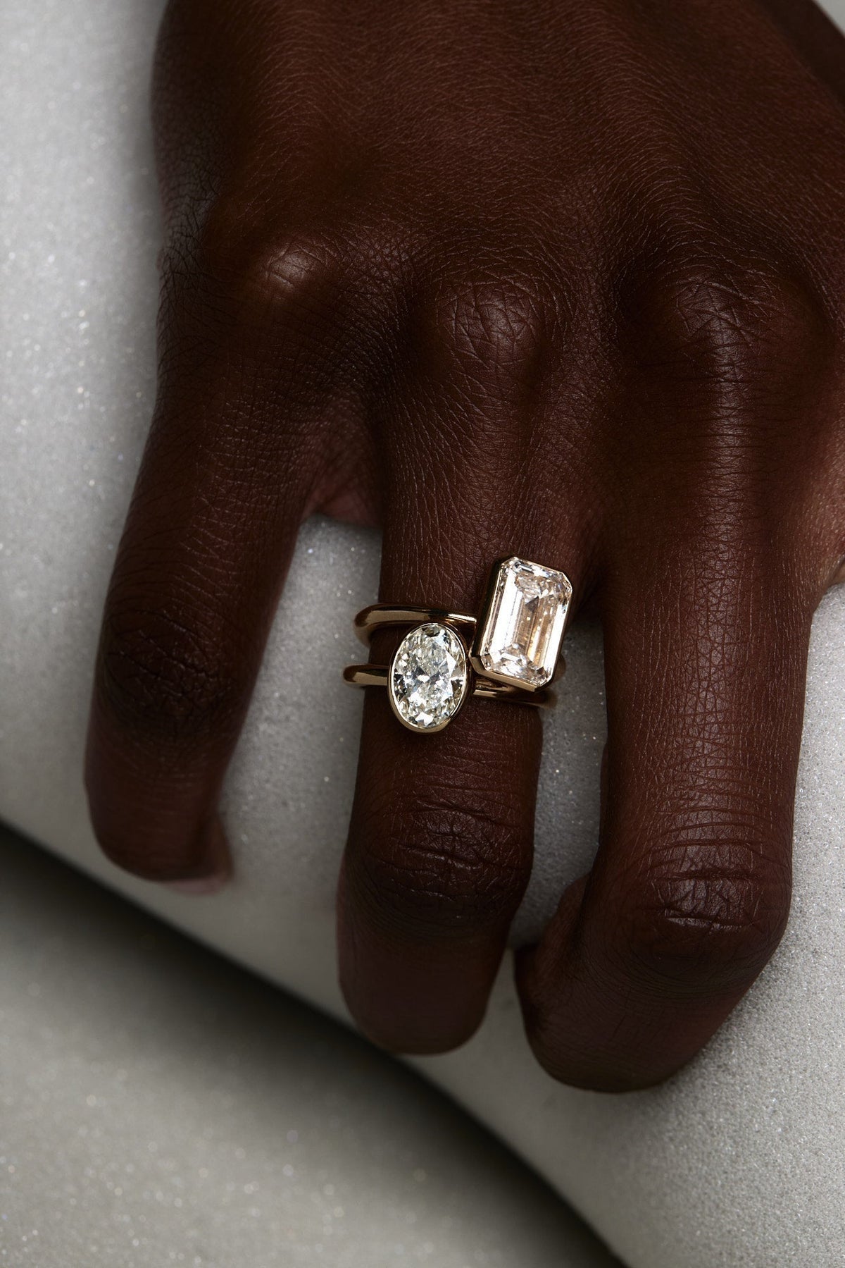 0.40 CT Pear Halo & Pave Lab Grown Diamond Engagement Ring