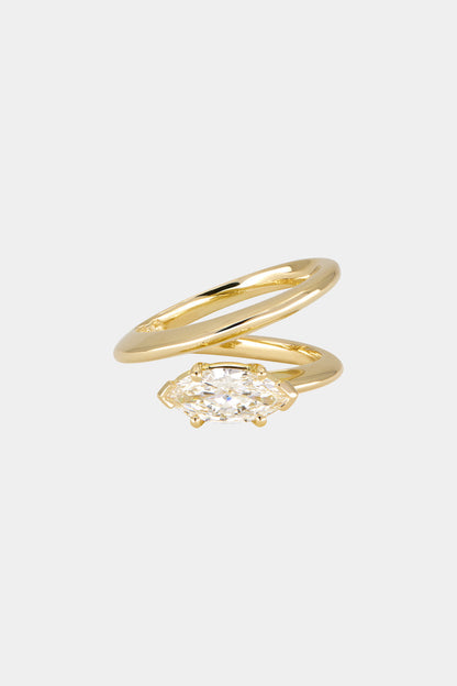 0.40 CT Pear Halo & Pave Lab Grown Diamond Engagement Ring