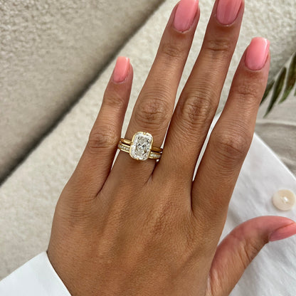 [C_SIZE] [C_Shape] [Style] Lab Grown Diamond Bridal Ring Set
