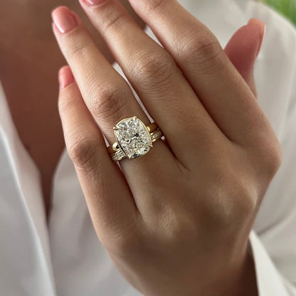 [C_SIZE] [C_Shape] [Style] Lab Grown Diamond Bridal Ring Set