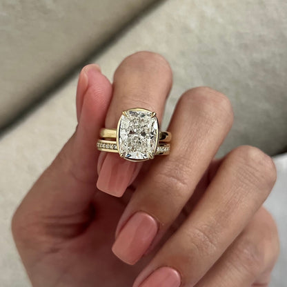 [C_SIZE] [C_Shape] [Style] Lab Grown Diamond Bridal Ring Set