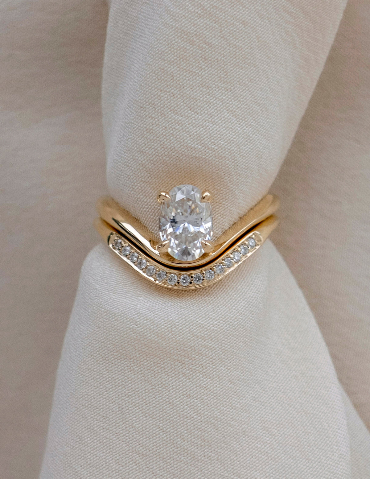 1.0 - 2.0 CT Oval Cut Lab Grown Diamond Solitaire Engagement Ring