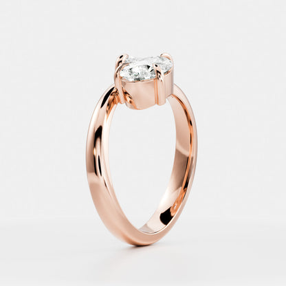 3 CT Pear Toi et Moi: Lab Grown Diamond