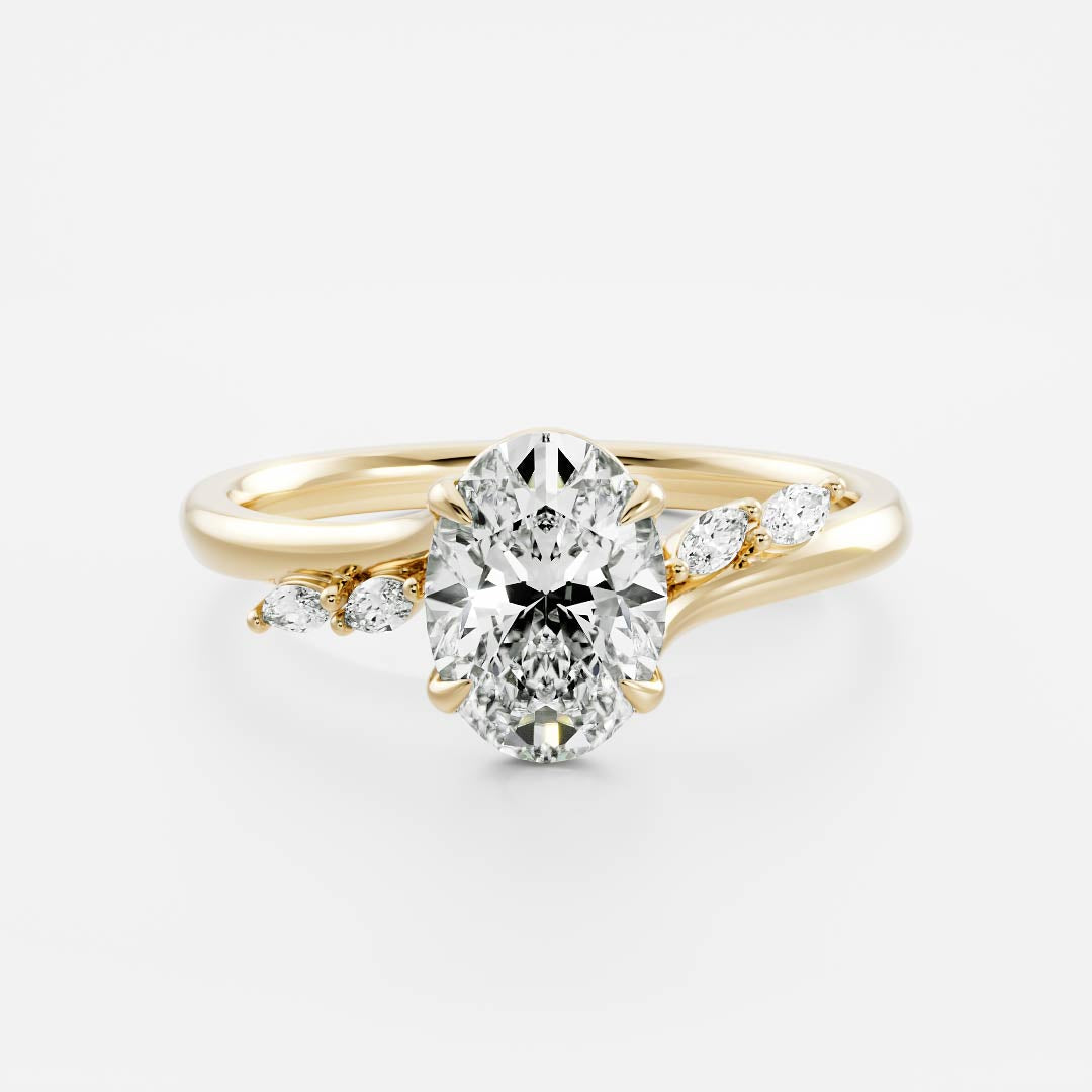 [Style] [Shape] Lab Grown Diamond Engagement Ring