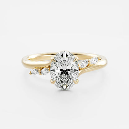[Style] [Shape] Lab Grown Diamond Engagement Ring