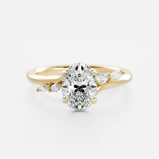 [Style] [Shape] Lab Grown Diamond Engagement Ring