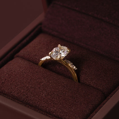 [Style] [Shape] Lab Grown Diamond Engagement Ring