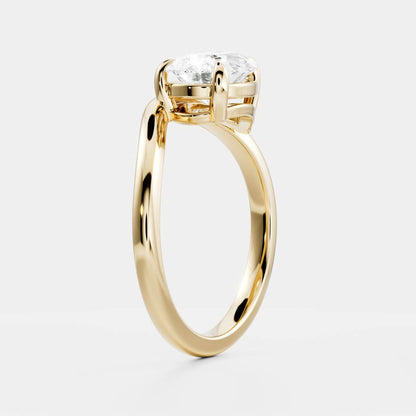 [Style] [Shape] Lab Grown Diamond Engagement Ring