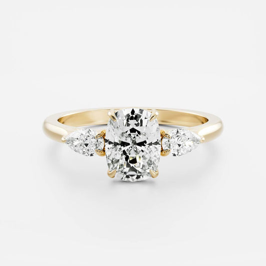 [Style] [Shape] Lab Grown Diamond Engagement Ring