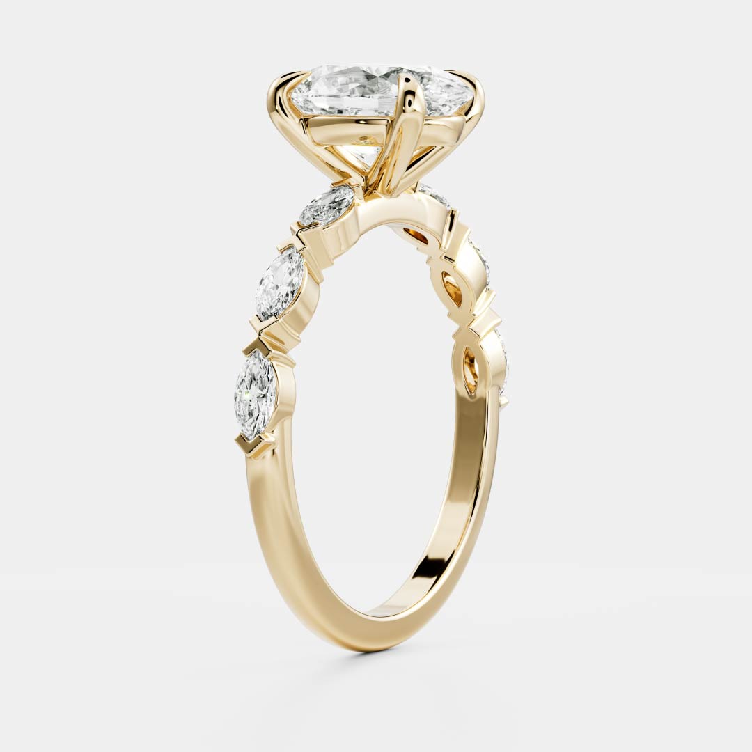 [Style] [Shape] Lab Grown Diamond Engagement Ring
