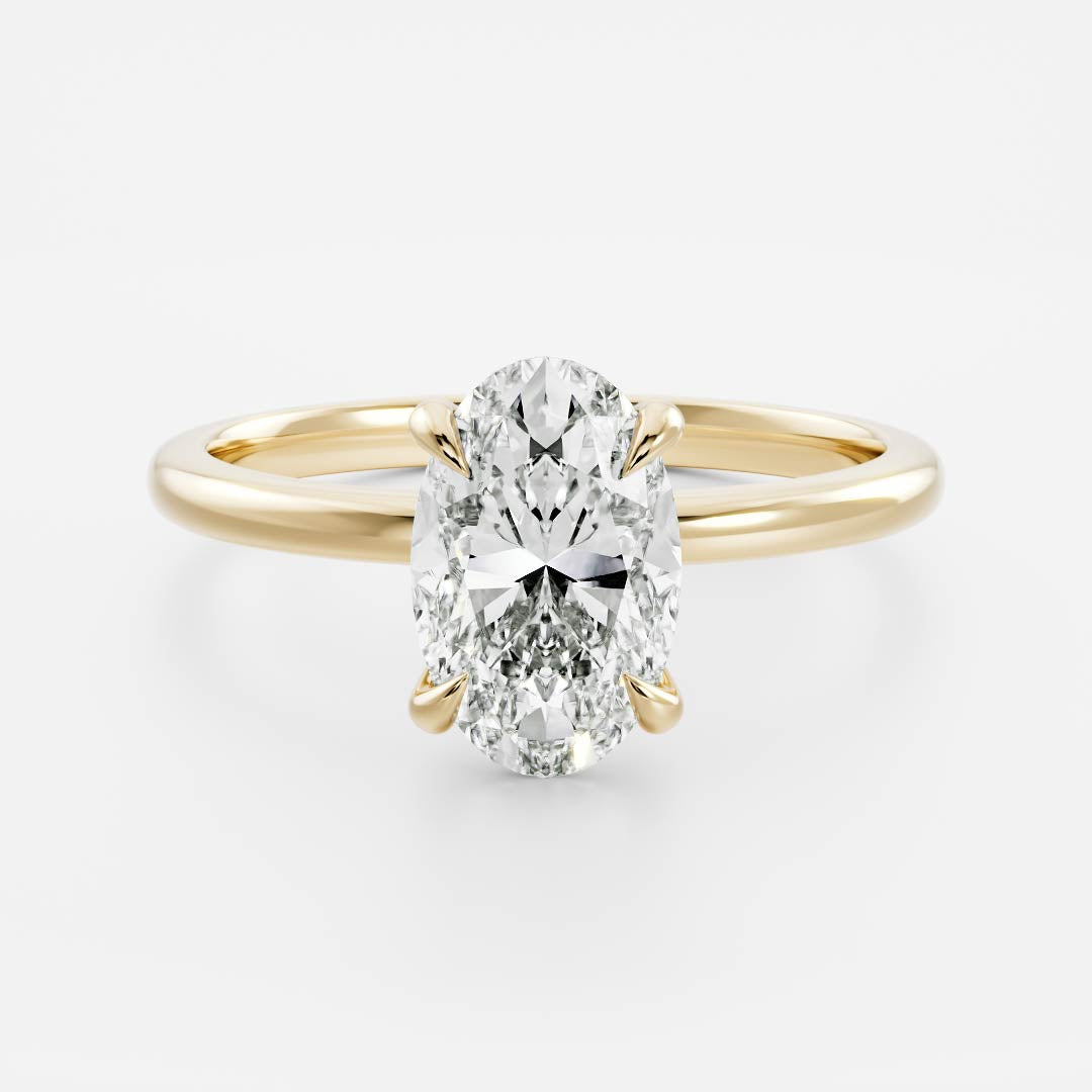 [Style] [Shape] Lab Grown Diamond Engagement Ring