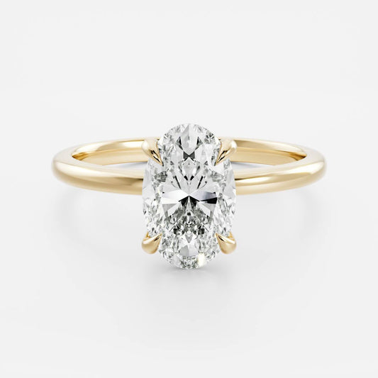 [Style] [Shape] Lab Grown Diamond Engagement Ring