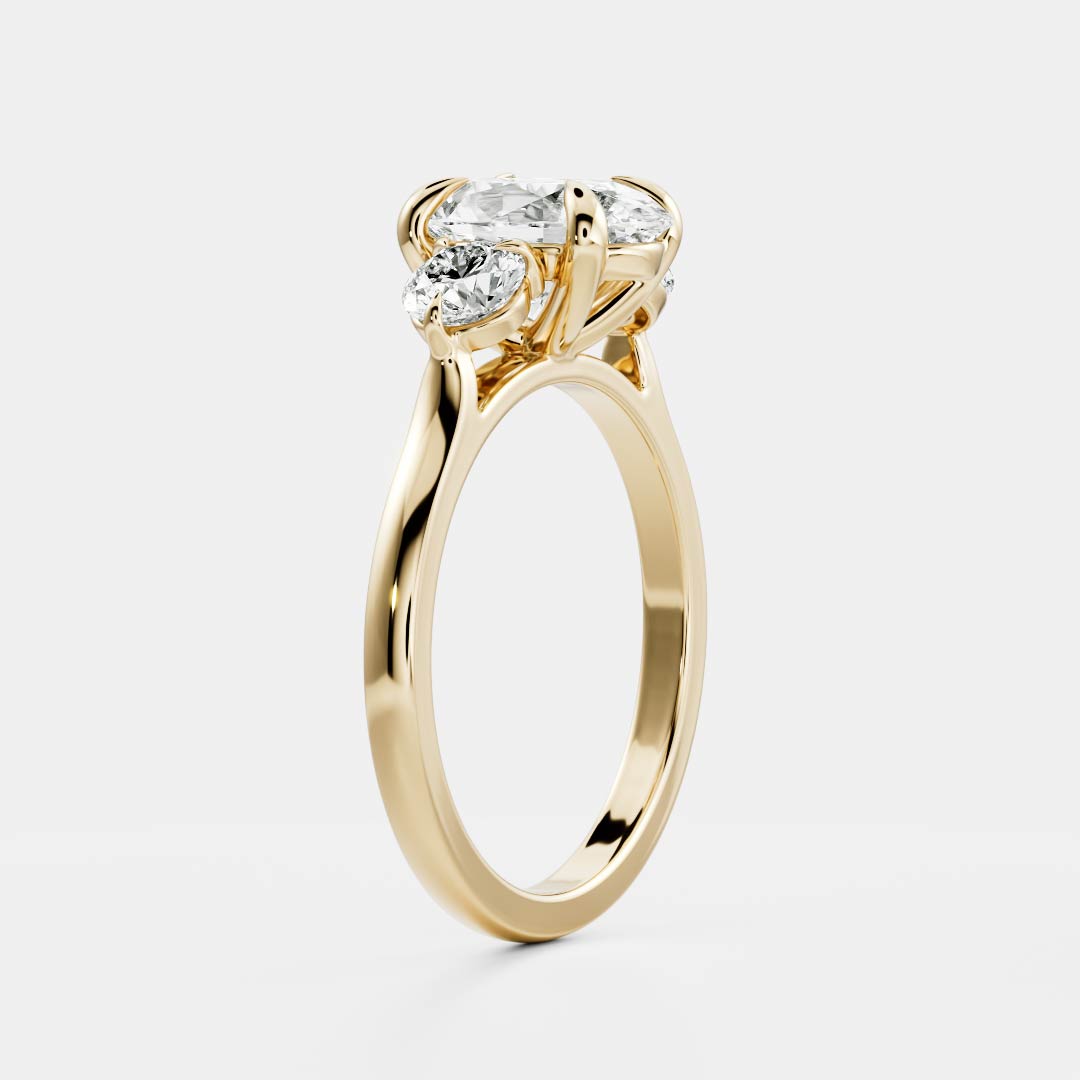[Style] [Shape] Lab Grown Diamond Engagement Ring