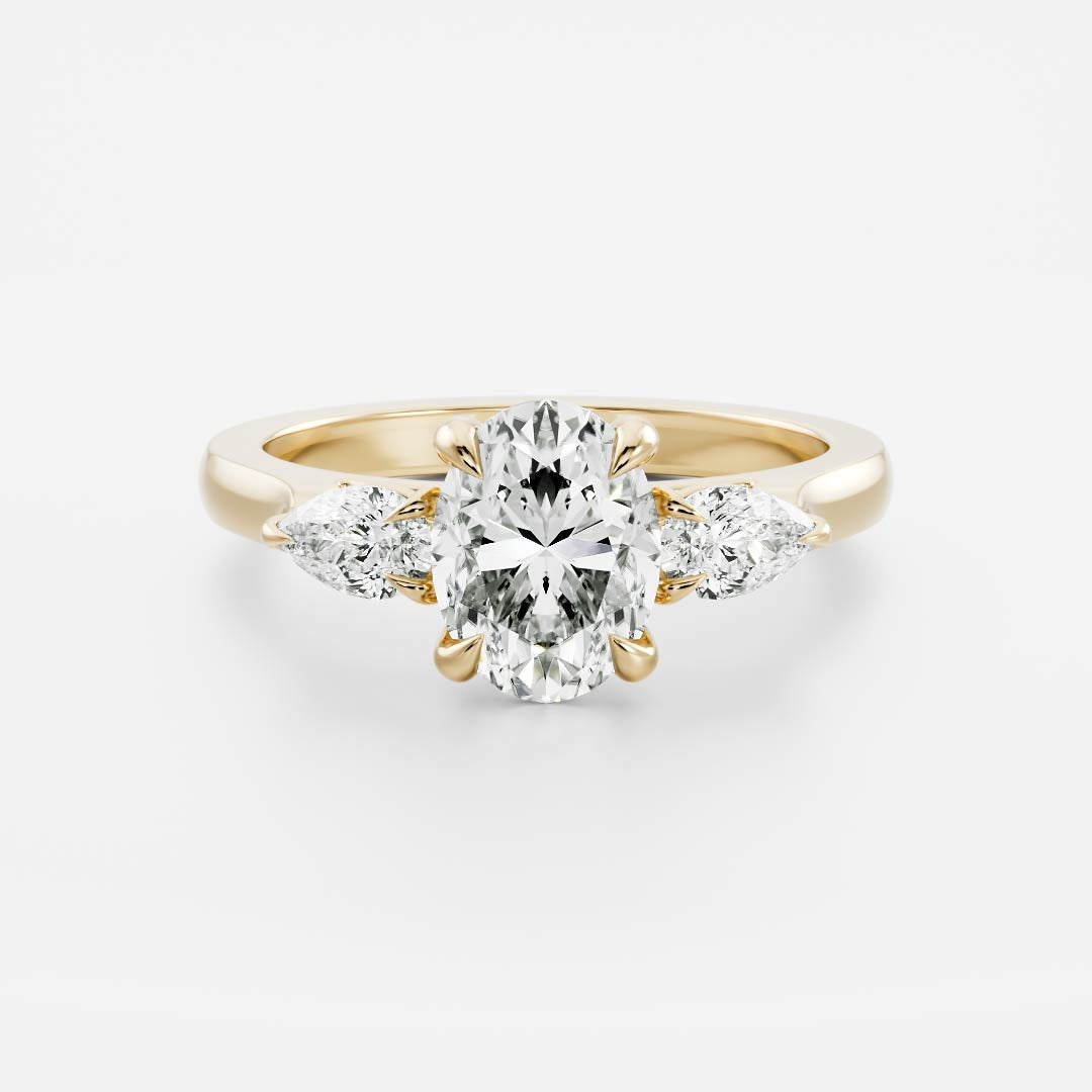 [Style] [Shape] Lab Grown Diamond Engagement Ring