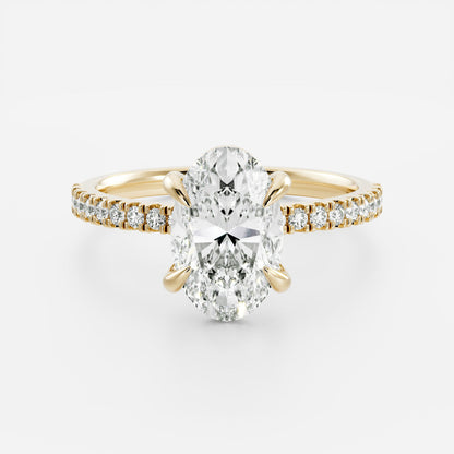[Style] [Shape] Lab Grown Diamond Engagement Ring