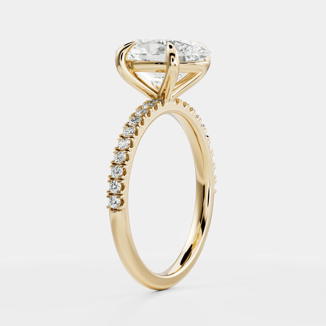 [Style] [Shape] Lab Grown Diamond Engagement Ring