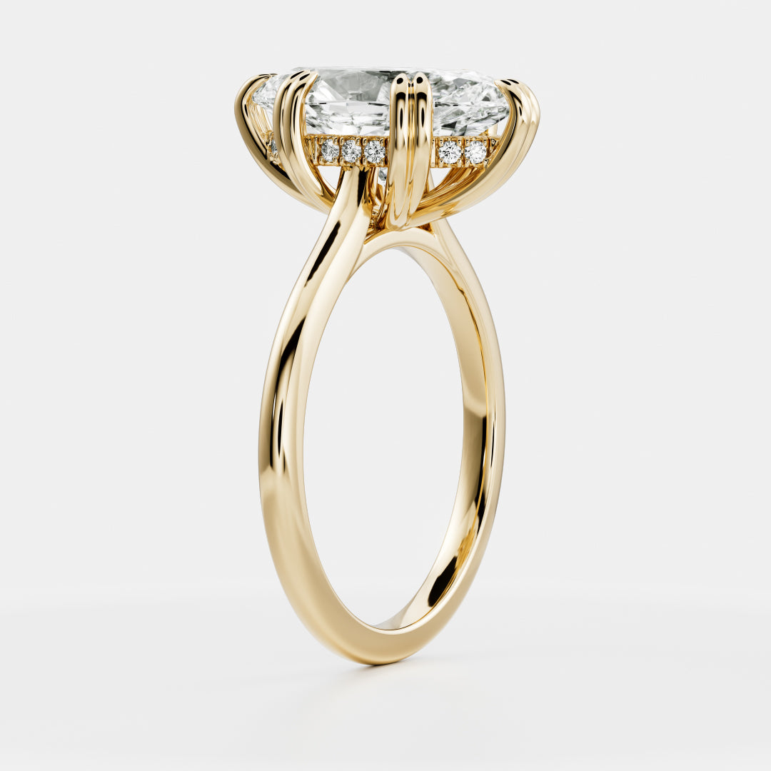 [Style] [Shape] Lab Grown Diamond Engagement Ring