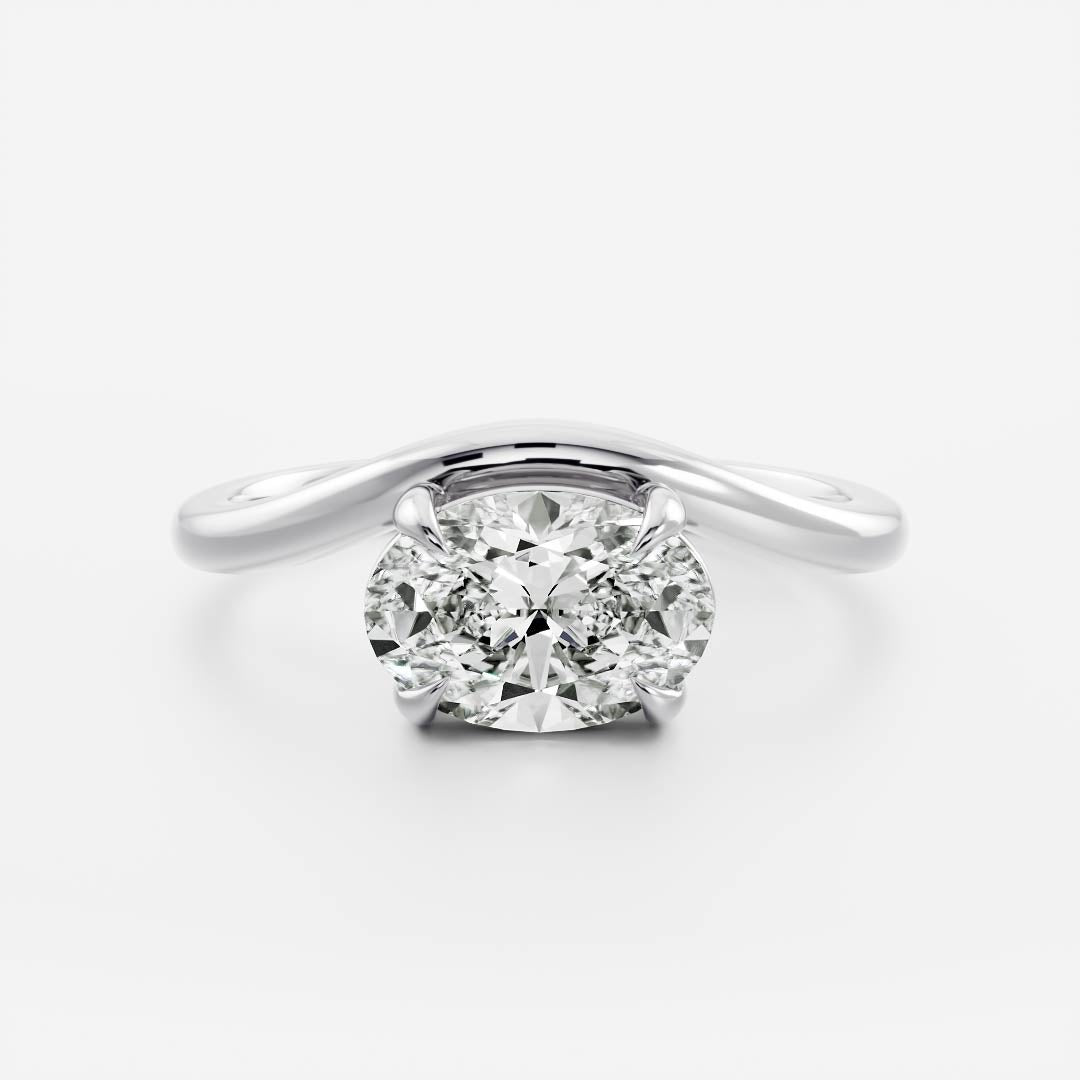 [Style] [Shape] Lab Grown Diamond Engagement Ring