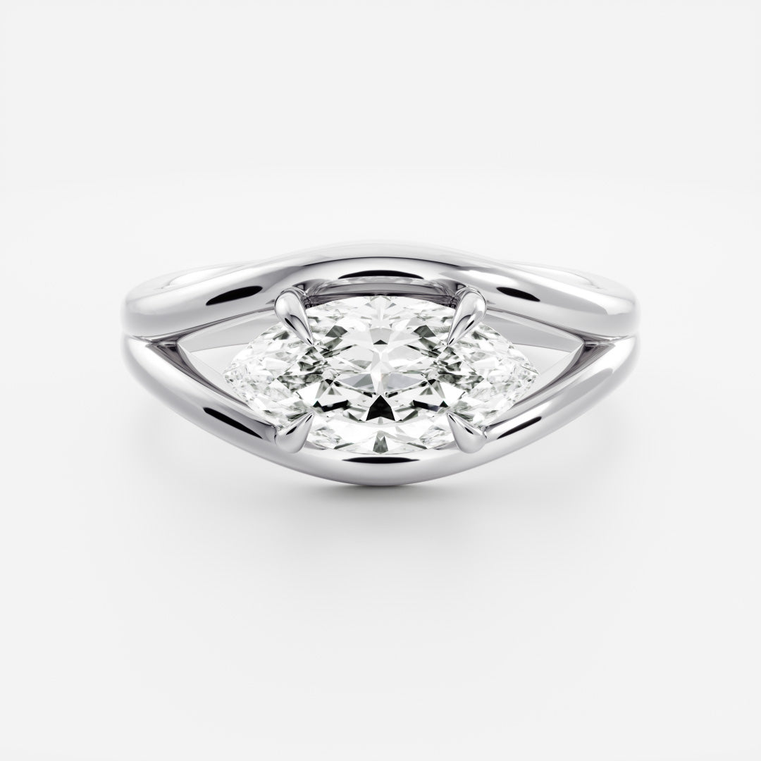 [Style] [Shape] Lab Grown Diamond Engagement Ring