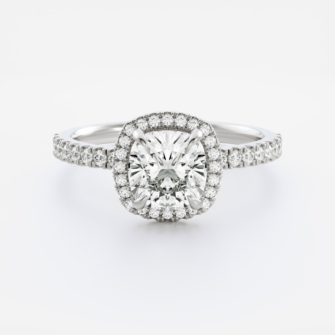 [Style] [Shape] Lab Grown Diamond Engagement Ring