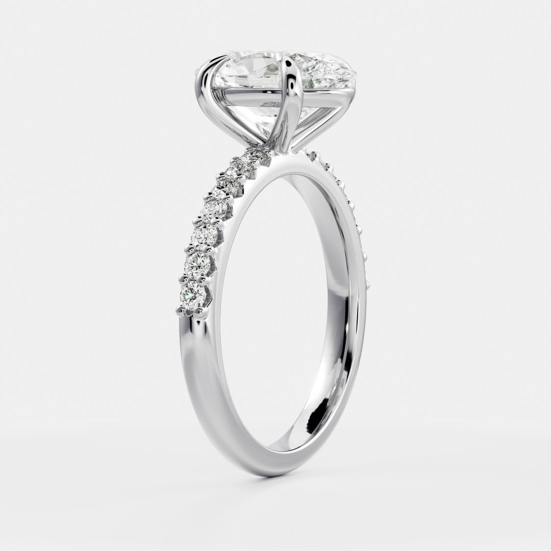 [Style] [Shape] Lab Grown Diamond Engagement Ring