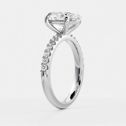 [Style] [Shape] Lab Grown Diamond Engagement Ring