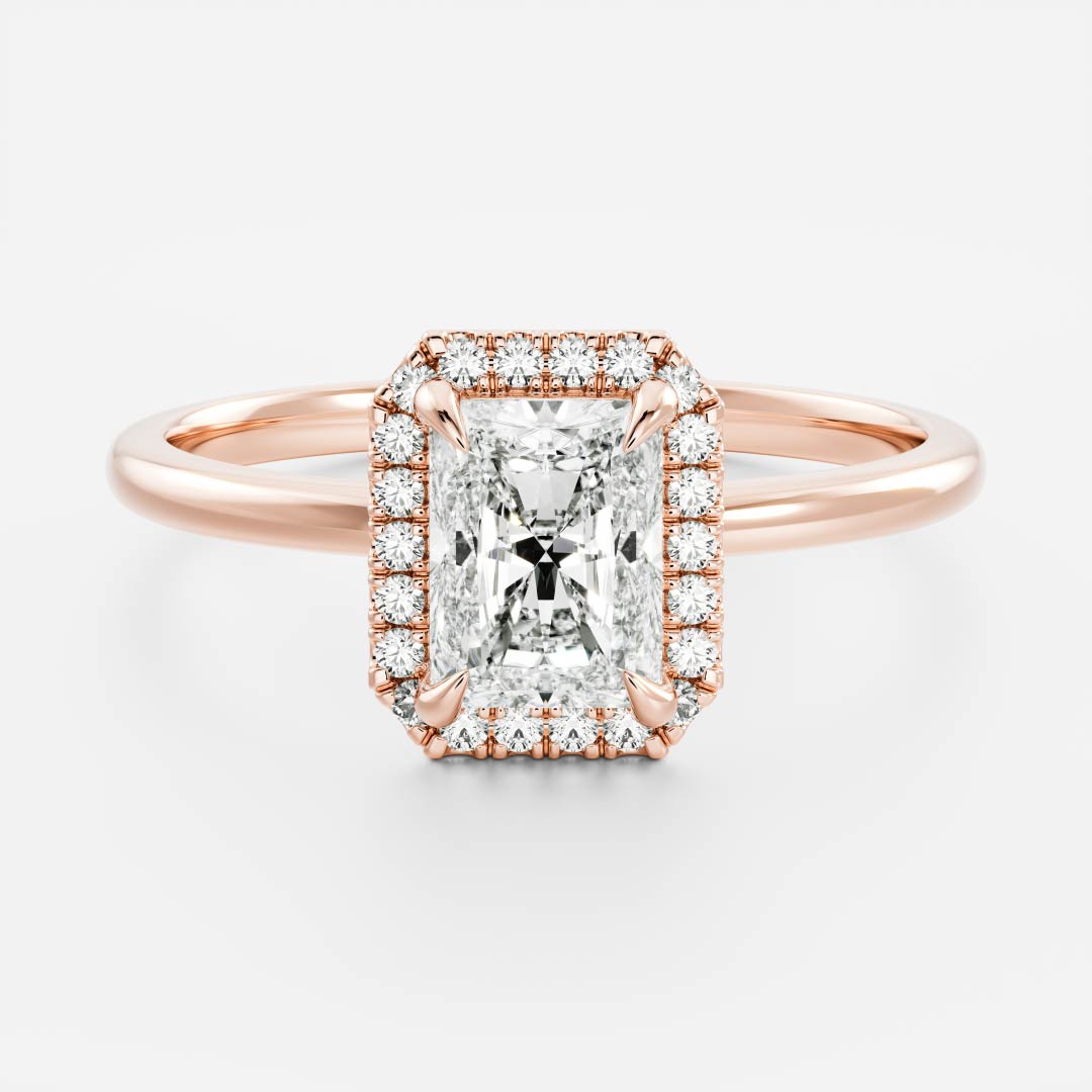 Radiant: Halo Lab Grown Diamond