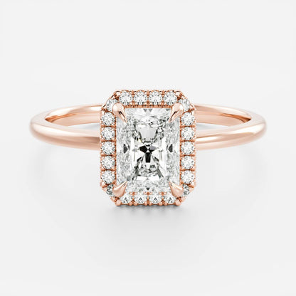 Radiant: Halo Lab Grown Diamond