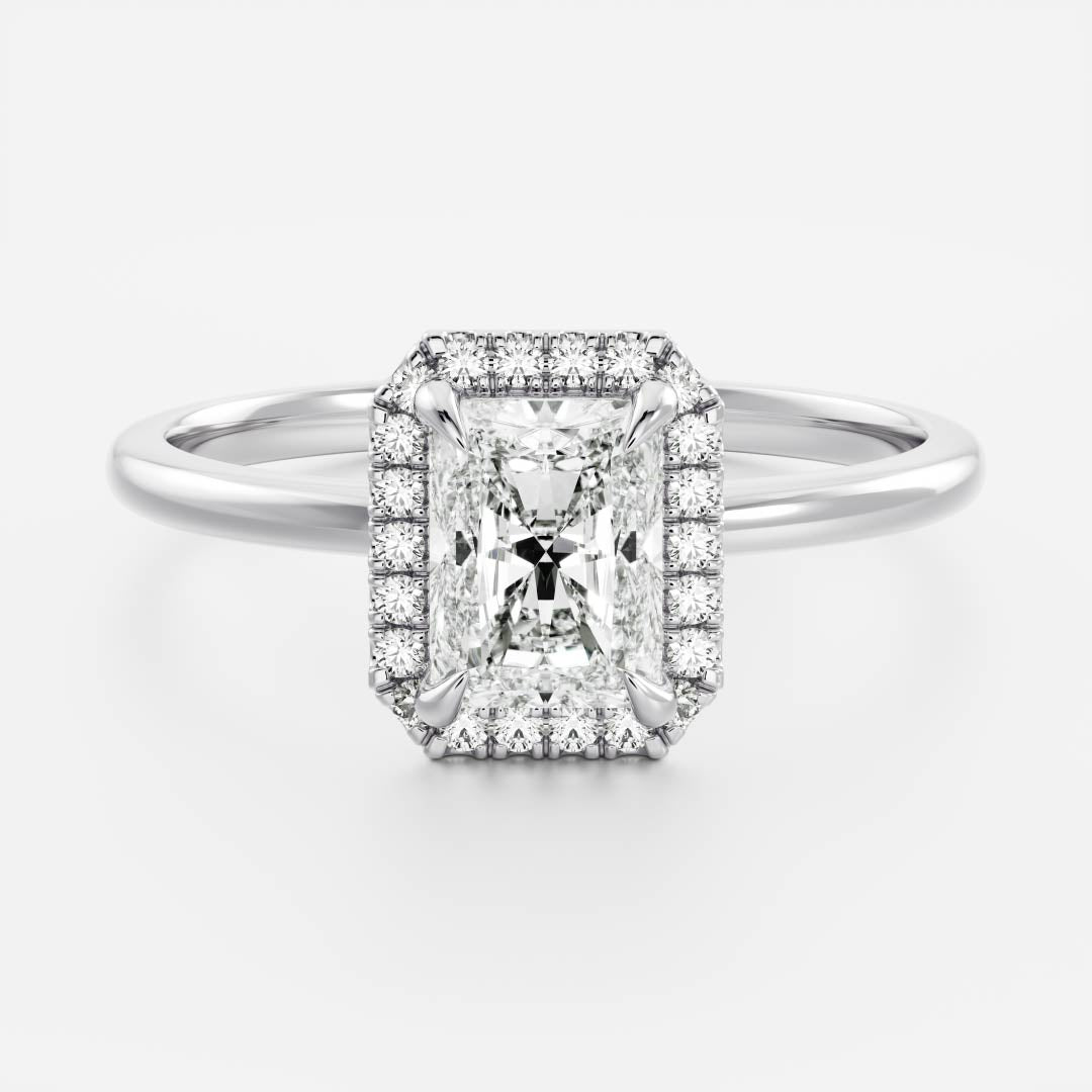 Radiant: Halo Lab Grown Diamond