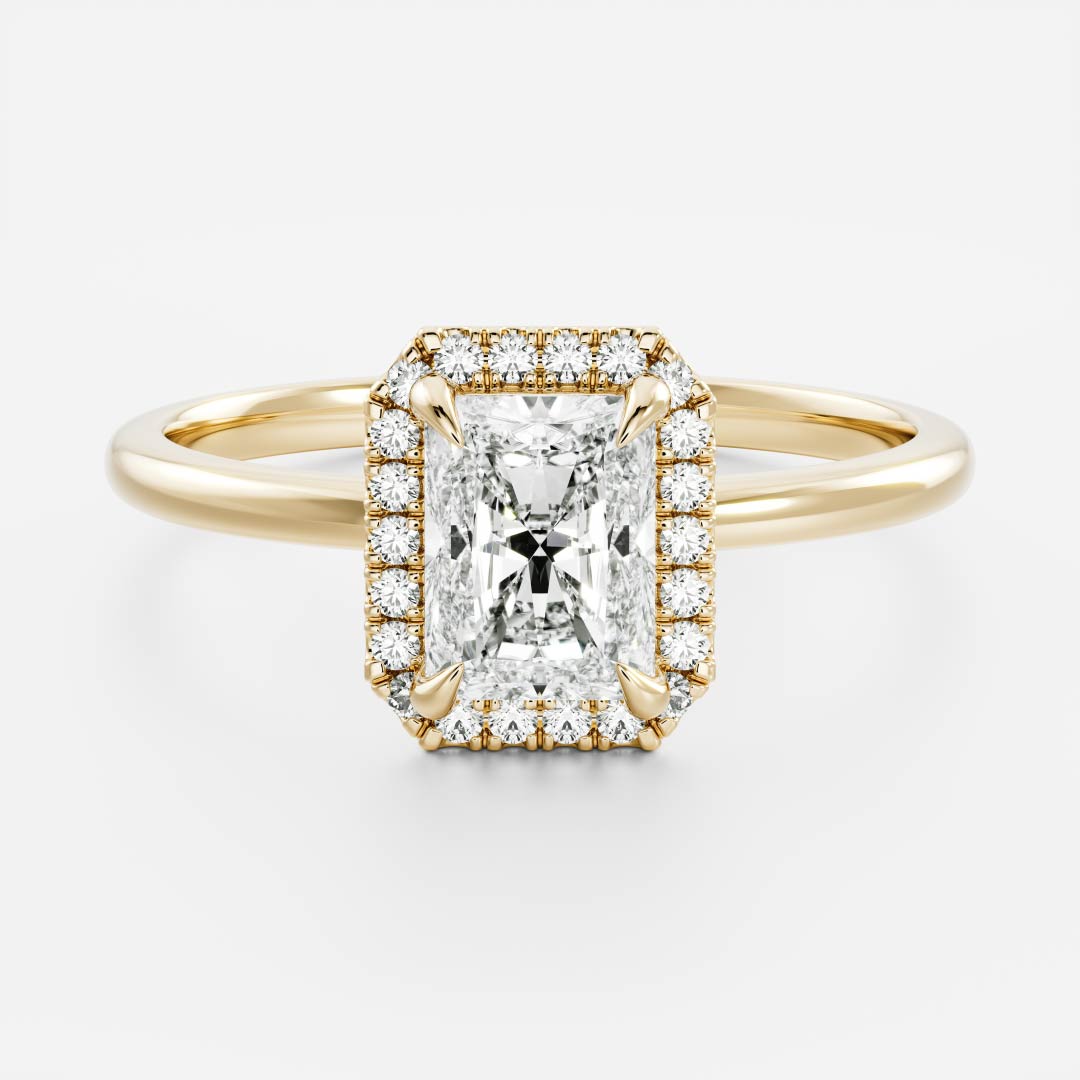 Radiant: Halo Lab Grown Diamond