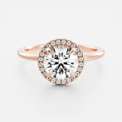 Round: Halo Lab Grown Diamond