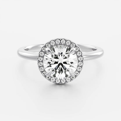 Round: Halo Lab Grown Diamond