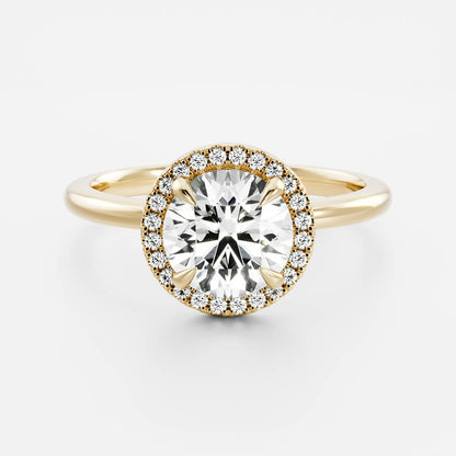 Round: Halo Lab Grown Diamond