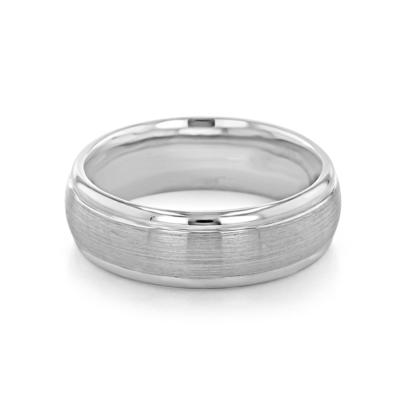 Brushed Finish Classic Men's Wedding Band