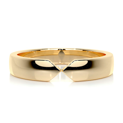 Polished Finish Classic Men's Wedding Band 14