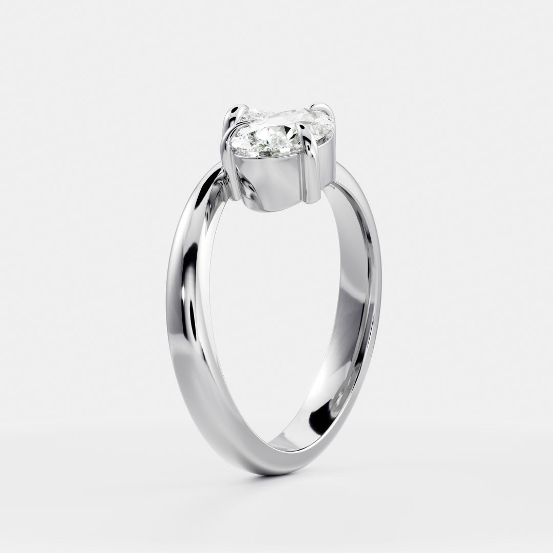 3 CT Pear Toi et Moi: Lab Grown Diamond