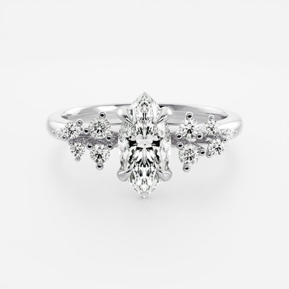 Marquise: Cluster Lab Grown Diamond