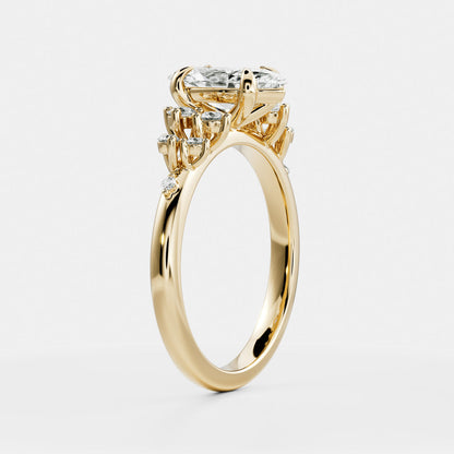 Marquise: Cluster Lab Grown Diamond