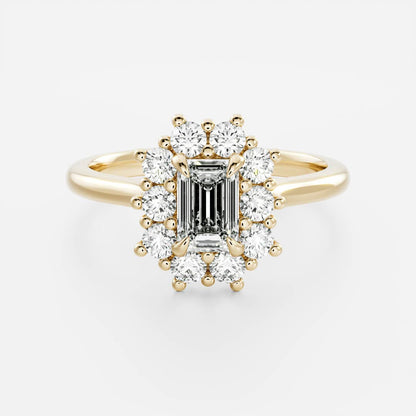Round: Halo Cluster Lab Grown Diamond
